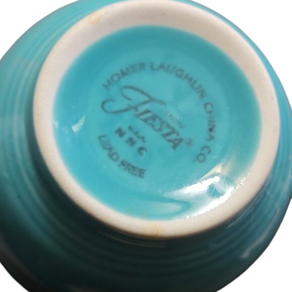 Fiesta by Homer Laughlin Blue Tea Cup - Picture 3 of 3